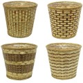 8" Natural Bamboo Pot Covers (60 Pc)