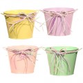 Round Pastel Tins (12 Pc)