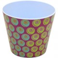 Swirl Dots Round Pots (24 Pc)